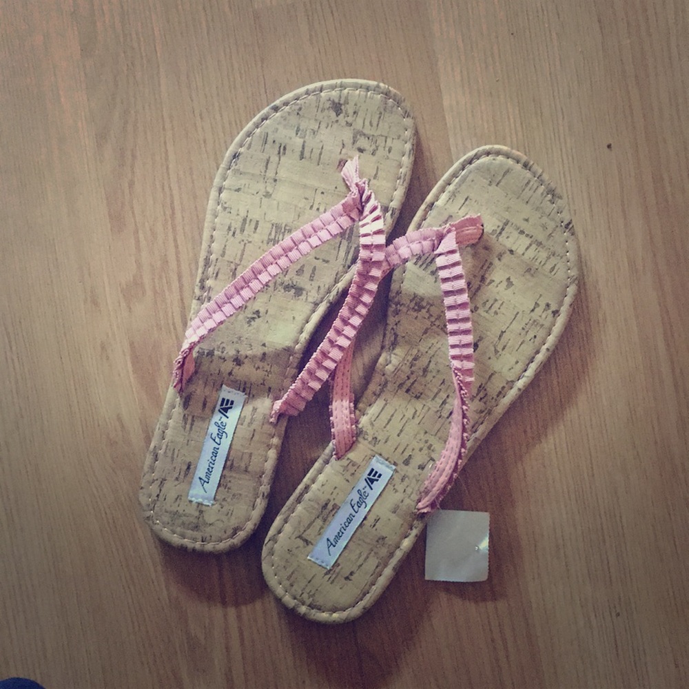 🖍Frilly light pink sandals